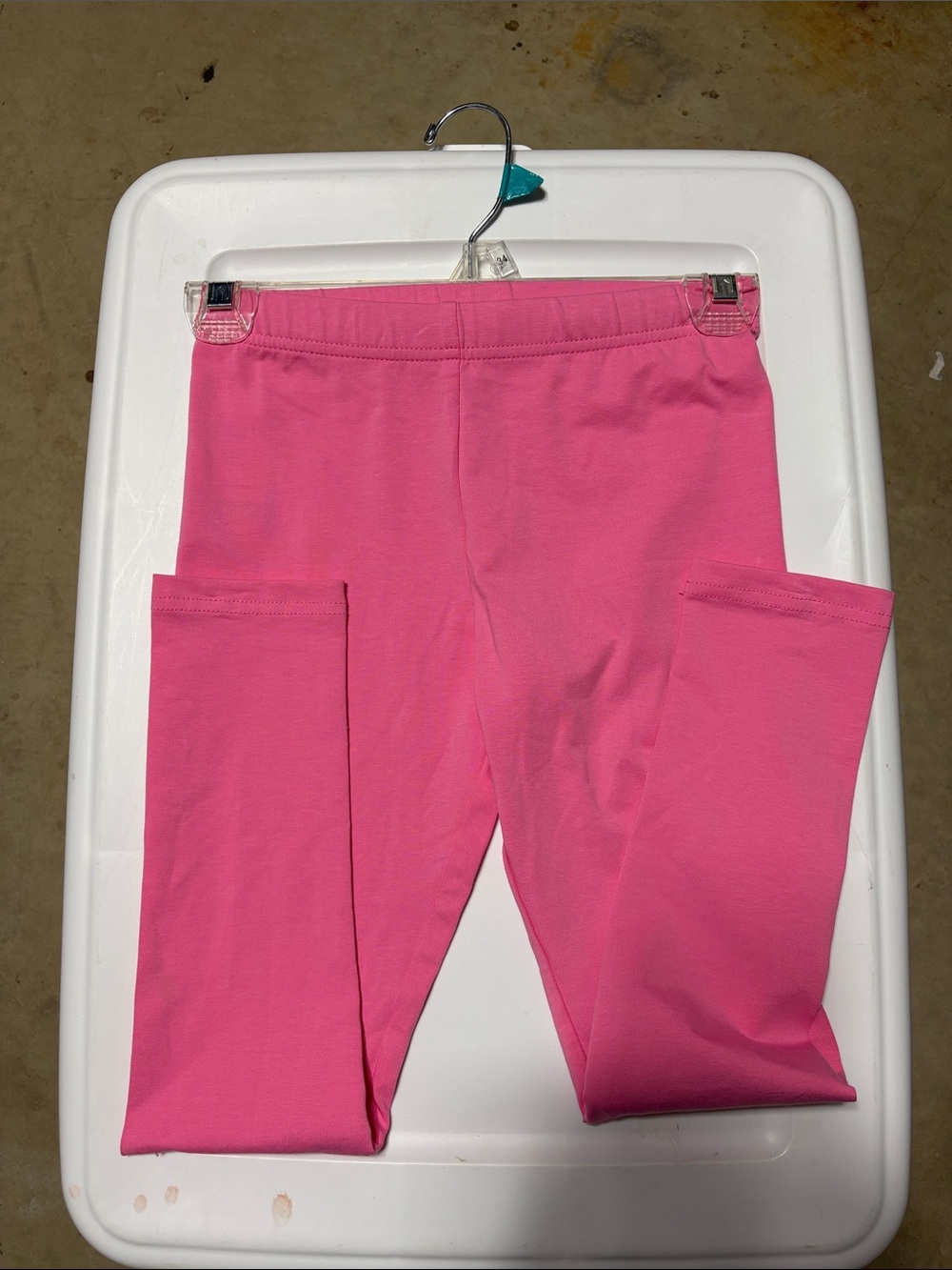 Carters Girls' Bright Pink Stretch Leggings - New